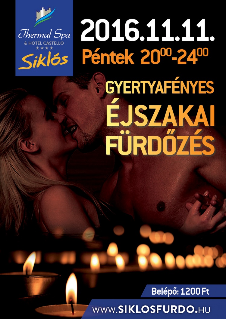 Thermal Spa Siklós éjszakai fürdőzés