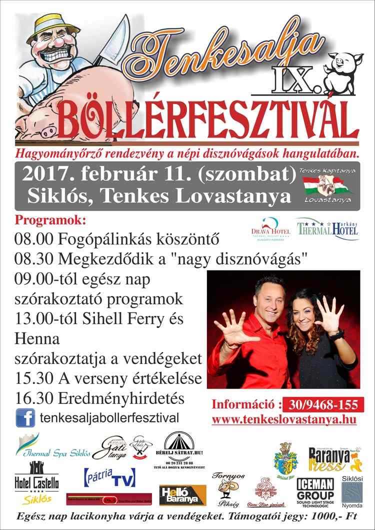 Tenkesalja Böllérfesztivál Siklóson