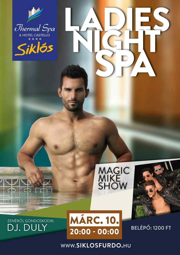 Fergeteges nőnapi buli a siklósi fürdőben: Ladies Night Spa