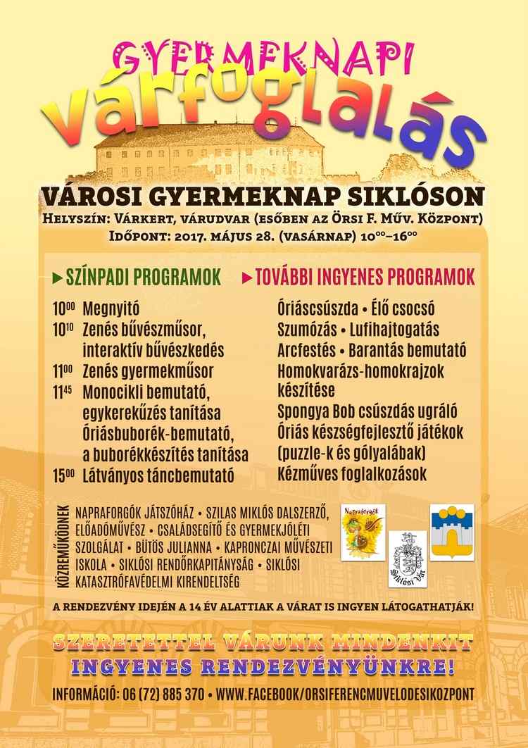 Városi Gyereknap Siklóson