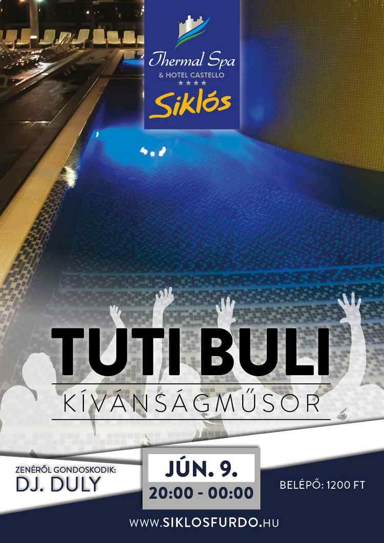 Tuti Buli a siklósi fürdőben