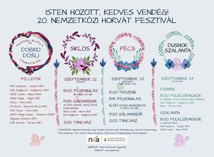 Horvát fesztivál Siklóson 