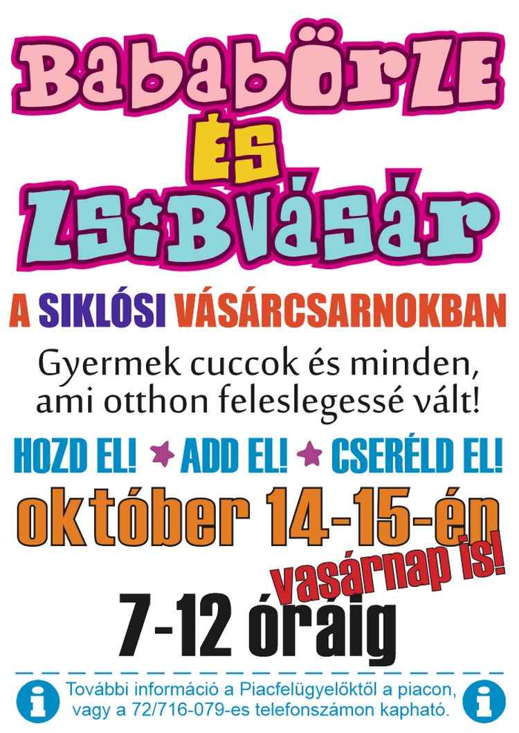 2 napos Bababörze és zsibvásár