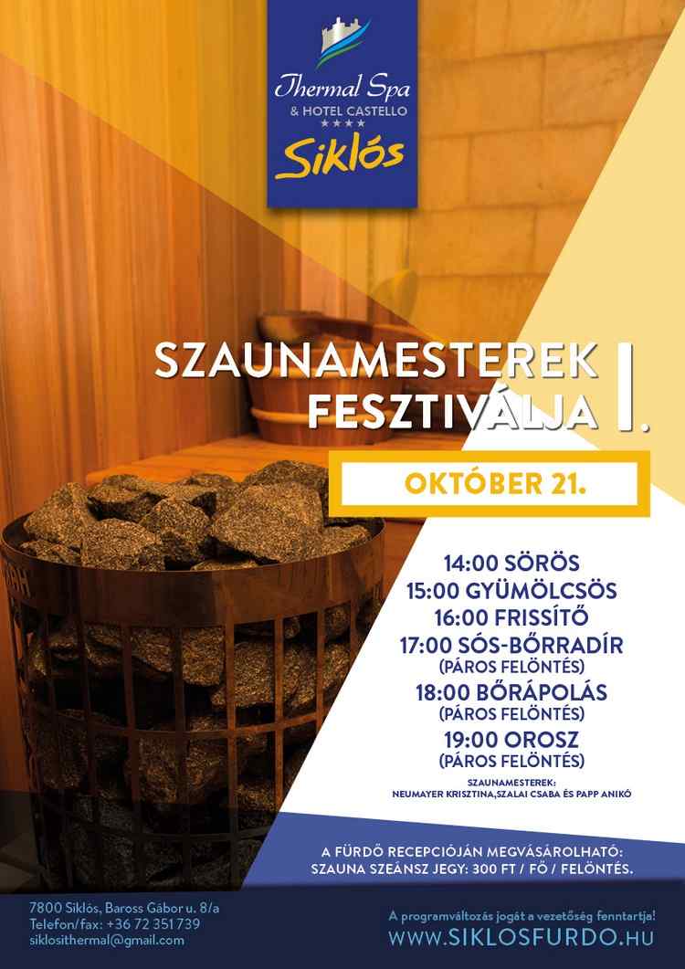 Szaunamesterek fesztiválja I.