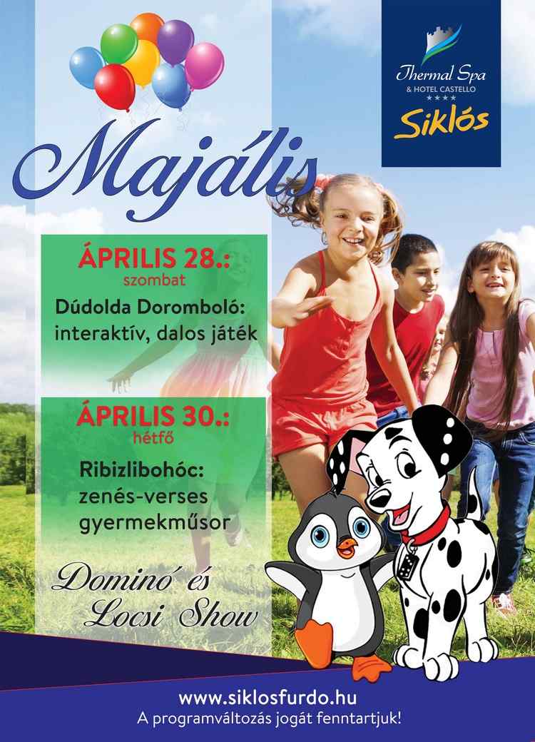 Majális a siklósi fürdőben
