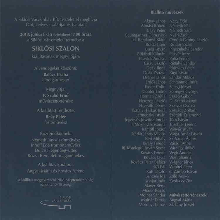 Siklósi Szalon 2018.