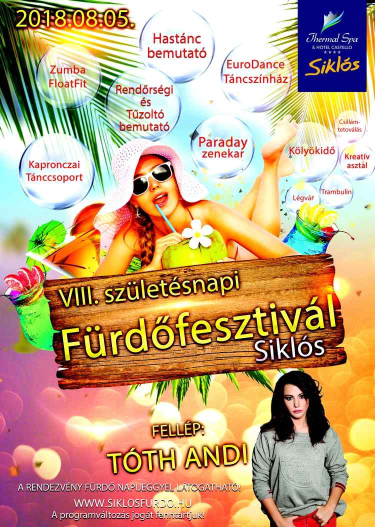 Születésnapi fürdőfesztivál Siklós