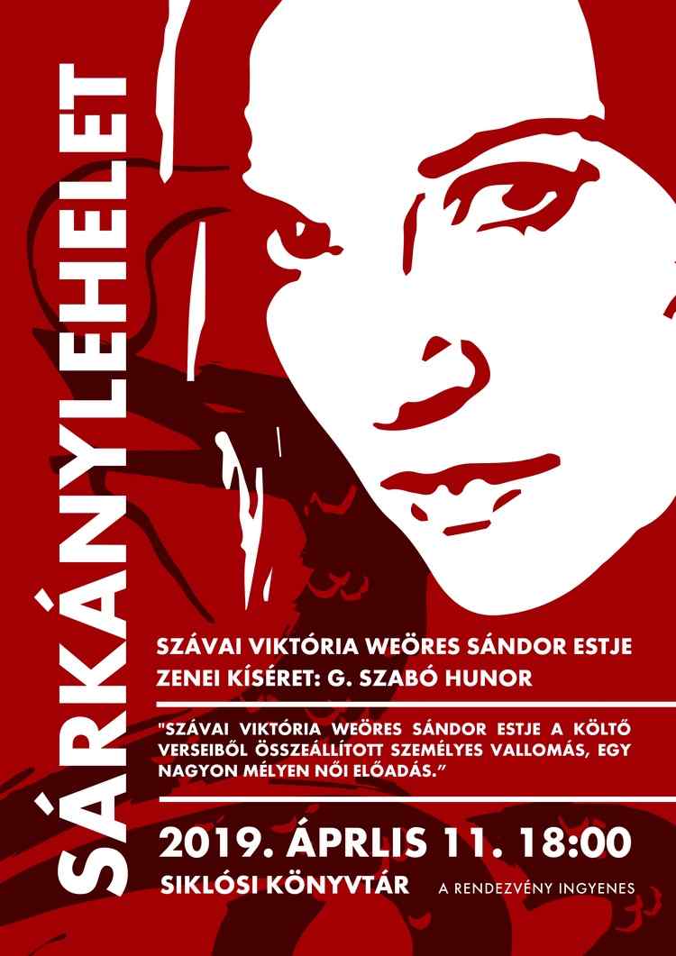 Siklósi program: Sárkánylehelet - Szávai Viktória estje