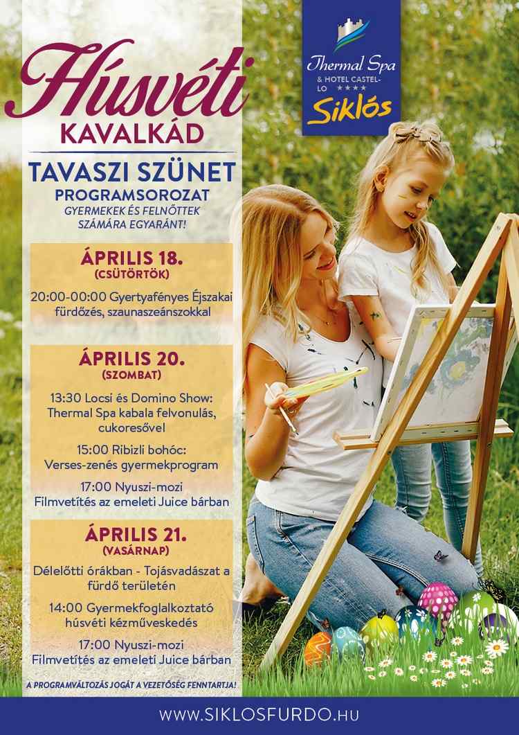 Siklósi program: Húsvéti kavalkád a siklósi fürdőben