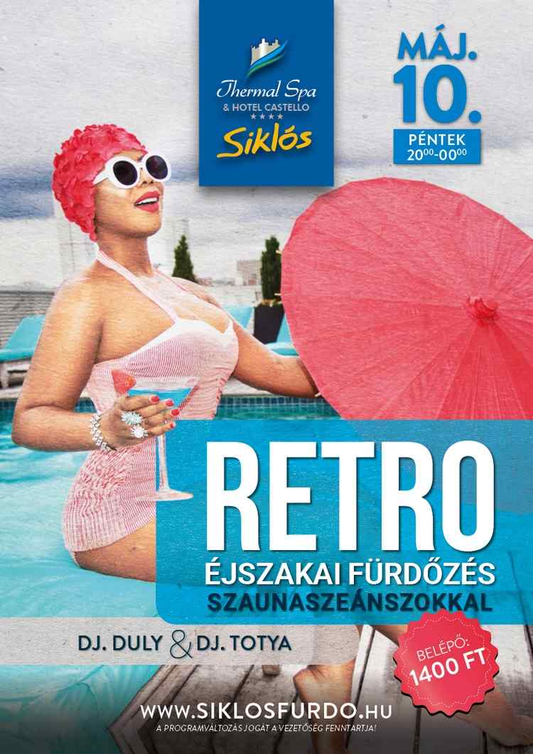 Retró éjszakai fürdés - Thermal Spa