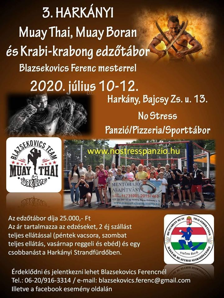Muay Thai, Muay Boran, Krabi-krabong tábor Harkányban