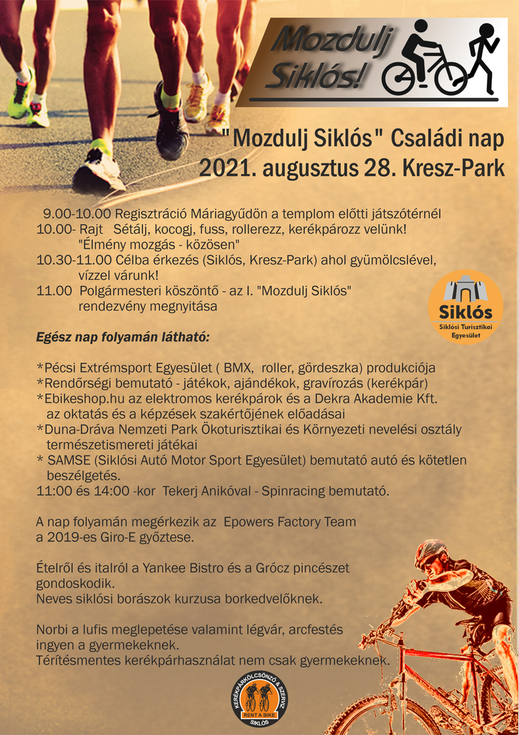 Mozdulj Siklós - Családi Nap 2021.