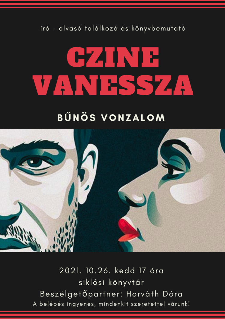Czine Vanessza író-olvasó találkozó