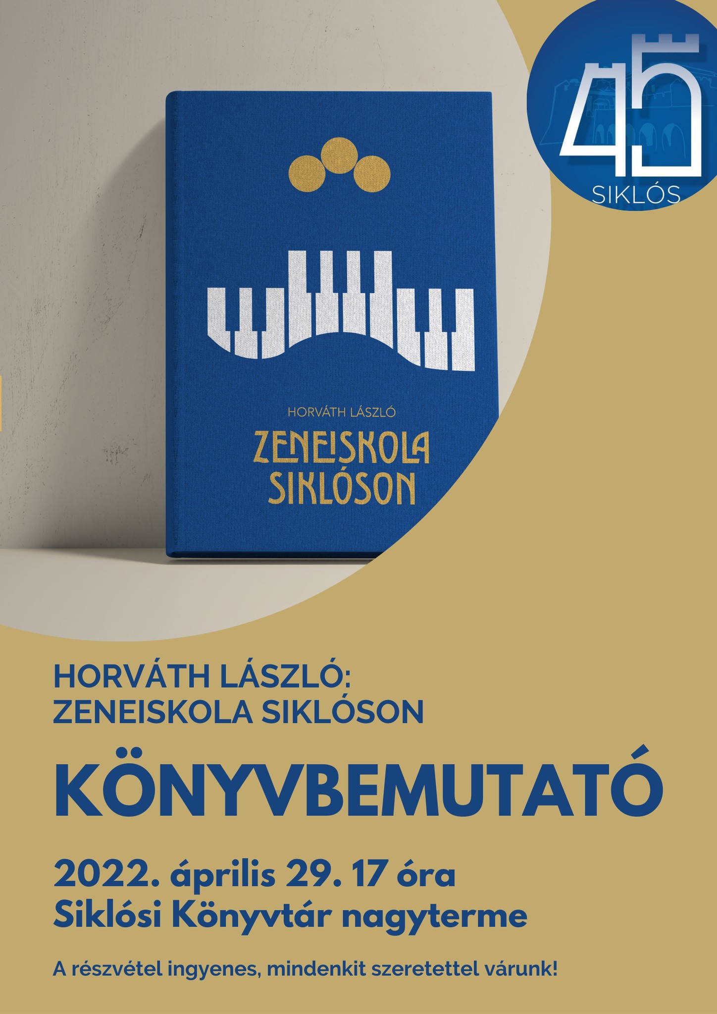 Siklósi program: Zeneiskola Siklóson - Könyvbemutató
