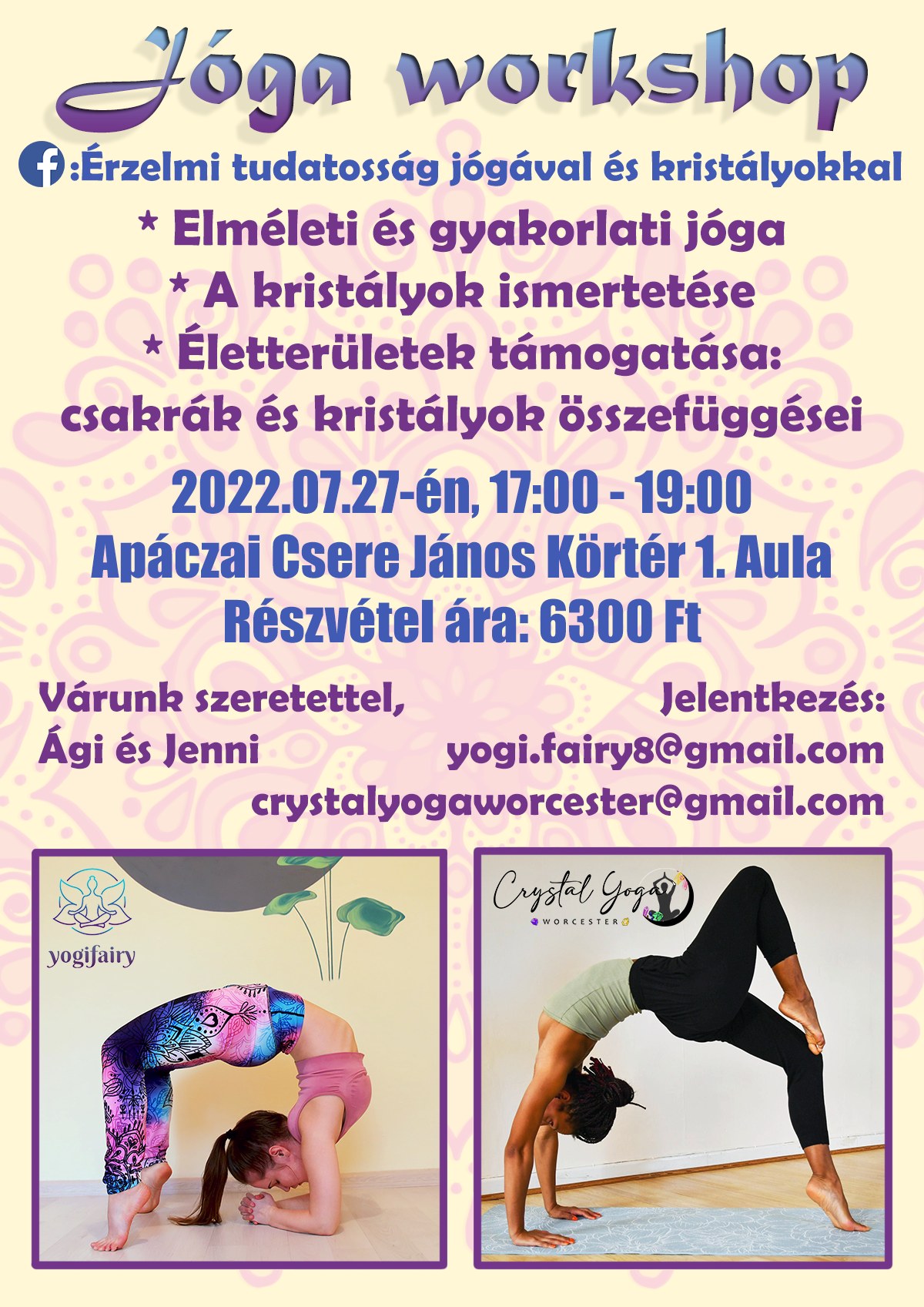 Jóga workshop Pécs